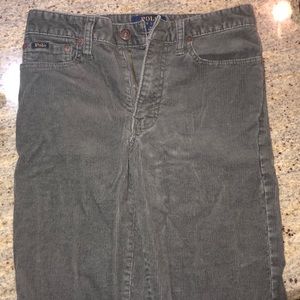 Polo corduroy pants (grey)